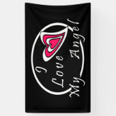 私は天使を愛している 横断幕 (縦)