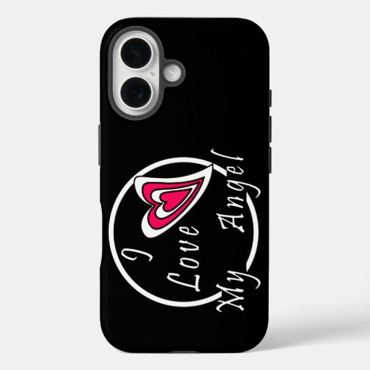 私は天使を愛している Case-Mate iPhoneケース (裏面)
