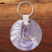 私は天使信じの中にいる キーホルダー (正面)