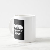 私は天候の毛状突起を取ります コーヒーマグカップ (正面左)