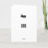 私は天国に悔やみや弔慰カード カード (裏面)