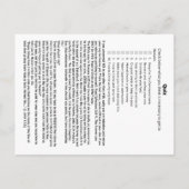 私は天国クイズに行く ポストカード (裏面)