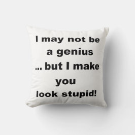 私は天才ではないかもしれない…無限を探す クッション