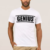 私は天才Tシャツです Tシャツ (正面)