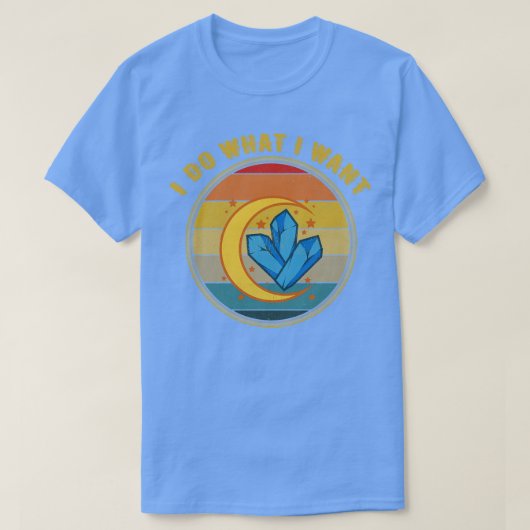 私は天石結晶が欲しいものを作る動揺して Tシャツ (デザイン正面)