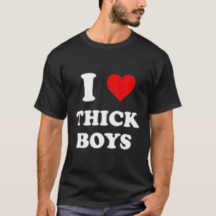 私は太い方が大好き Tシャツ