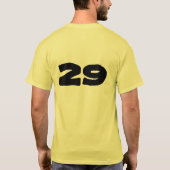 私は太くて太るのが好きだ Tシャツ (裏面)