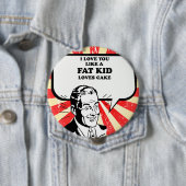 私は太った子供がケーキを愛するように 缶バッジ (インサイチュ)