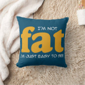 私は太っていない クッション (ブランケット)