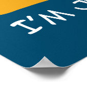 私は太っていない ポスター (角)