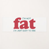 私は太っていない ヨガマット (正面(横))