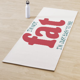 私は太っていない ヨガマット