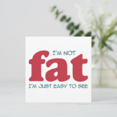 私は太っていない 招待状 (スタンド正面)