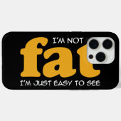 私は太っていない Case-Mate iPhoneケース (裏面 (横))