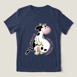 私は太っているわけではなく、ただ妊娠しているだけです トライブレンドTシャツ