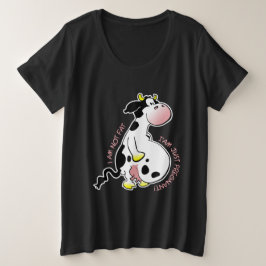私は太っているわけではなく、ただ妊娠しているだけです プラスサイズTシャツ