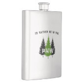 私は太平洋の北西にいる方がいい フラスク (右)