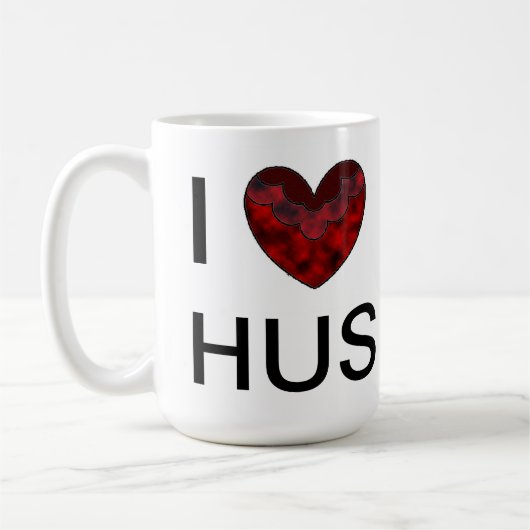 私は夫のマグカップが大好きだ コーヒーマグカップ (左)