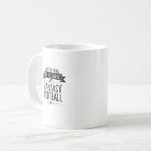 私は夫より優れているファンタジーサッカー室 コーヒーマグカップ (正面左)