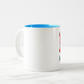 私は夫を愛している ツートーンマグカップ (正面左)