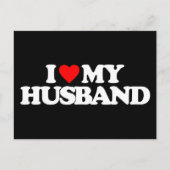 私は夫を愛している ポストカード (正面)