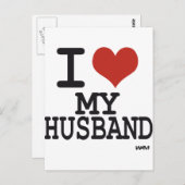 私は夫を愛している ポストカード (正面/裏面)