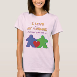 私は夫を愛している Tシャツ