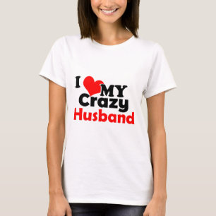 私は夫を愛し熱狂するている Tシャツ