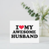 私は夫を愛し素晴らしている ポストカード (スタンド正面)