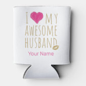 私は夫素晴らしの結婚記念日が好き 缶クーラー (正面)