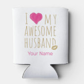 私は夫素晴らしの結婚記念日が好き 缶クーラー (裏面)