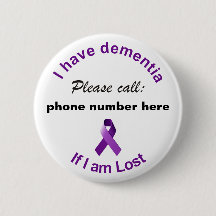 私は失ったバッジなら痴呆を呼んでもらいます