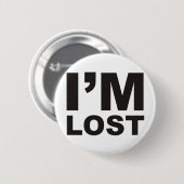 私は失ったプロダクト及びデザインです! 缶バッジ (正面&裏面)