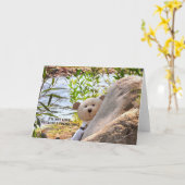 私は失った… 私が見つけたので! カード (黄色い花)