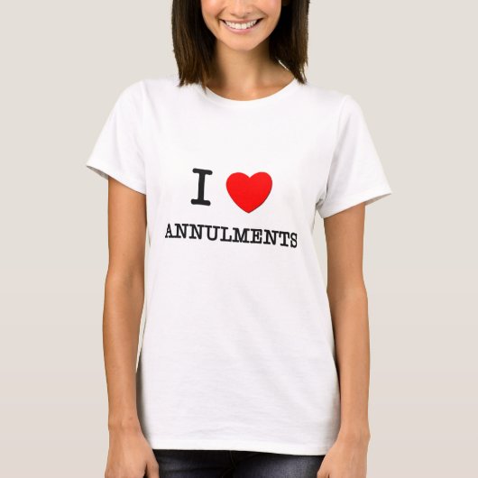 私は失効を愛します Tシャツ (正面)