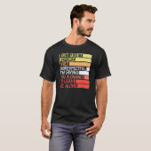 私は失礼になる前に静かにな与える Tシャツ (正面フル)