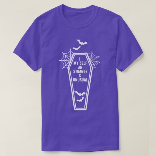 私は奇妙で珍しい1 Tシャツ (デザイン正面)