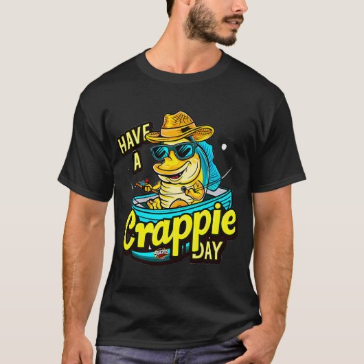 私は奇妙な両生類の魚の骨です Tシャツ (正面)