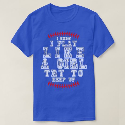 私は女の子が遊1を上げようとするのを知保っている Tシャツ (デザイン正面)
