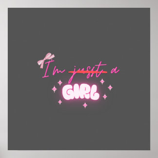 「私は女の子だ」 ポスター