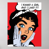 私は女の子にキスし、私はそれを気に入った ポスター (正面)