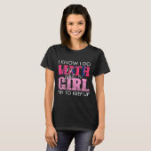 私は女の子のように数学をするのでついてきてね 面白い Tシャツ (正面フル)