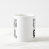 私は女の子のように泳いで上保り、水泳のギフト コーヒーマグカップ (中央)