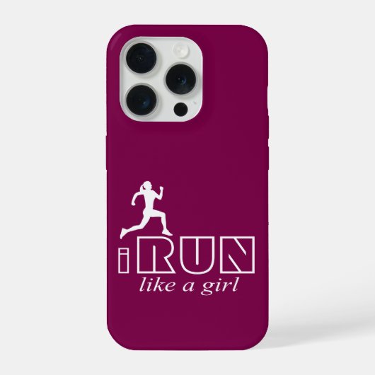 私は女の子のように走る iPhoneケース (裏面)