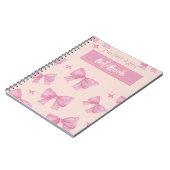 私は女の子のノート ノートブック (左側)
