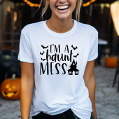 私は女の子のハロウィンおもしろいのハントだ Tシャツ