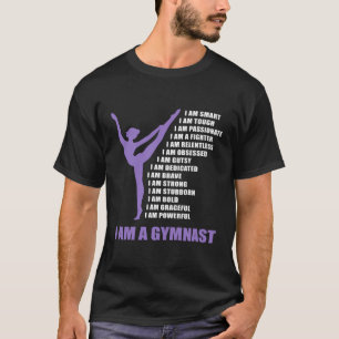 私は女の子の体操ギフトIdeのための体操選手のギフトである Tシャツ