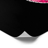 私は女の子の空手キックボクシングのように蹴る ポスター (角)