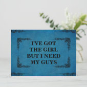 私は女の子を持っ得ているが、私の部下のグルームマンが必要だ 招待状 (スタンド正面)