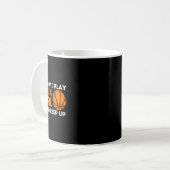 私は女の遊子が上にしようとす保る知っている – Basketb コーヒーマグカップ (正面左)
